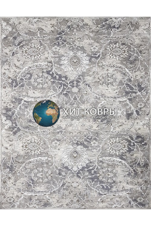 Бельгийский ковер Fresco 69019 6555 Серый